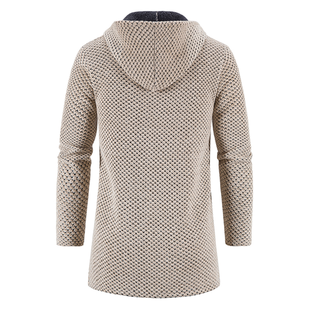 Luca | Stilvolle Luxus-Strickjacke für Männer