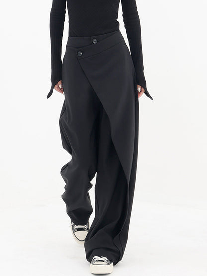 Anne | Asymmetrische Baggy-Hose